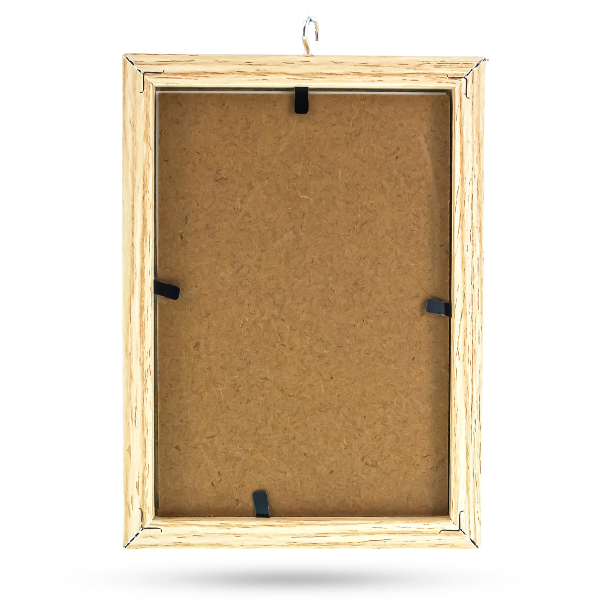 Black House-Shaped Picture Frame and Ornament Stand
