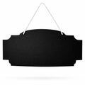 Blackboard, Erasable Hanging Chalkboard- Sign Display Board 12 Inch Wide in Black color