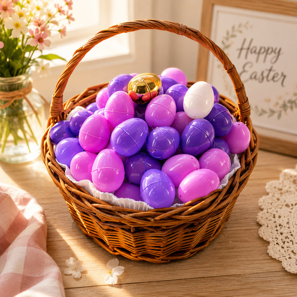 Buy Easter Eggs Plastic Solid Color by BestPysanky Online Gift Ship