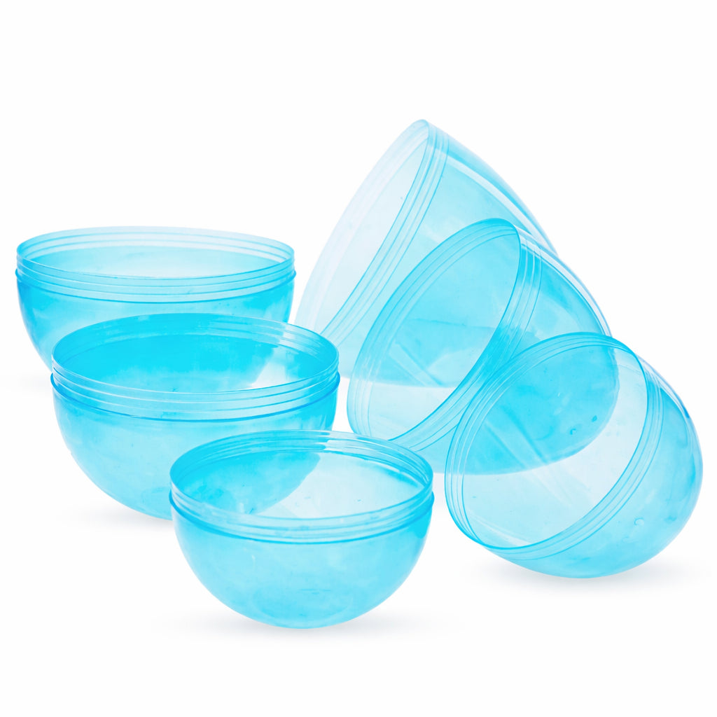 Set of 3 Jumbo Large Size Giant Fillable Plastic Easter Eggs 10 InchesChina , dimensions in inches: 10 x 7.1 x 7.1
