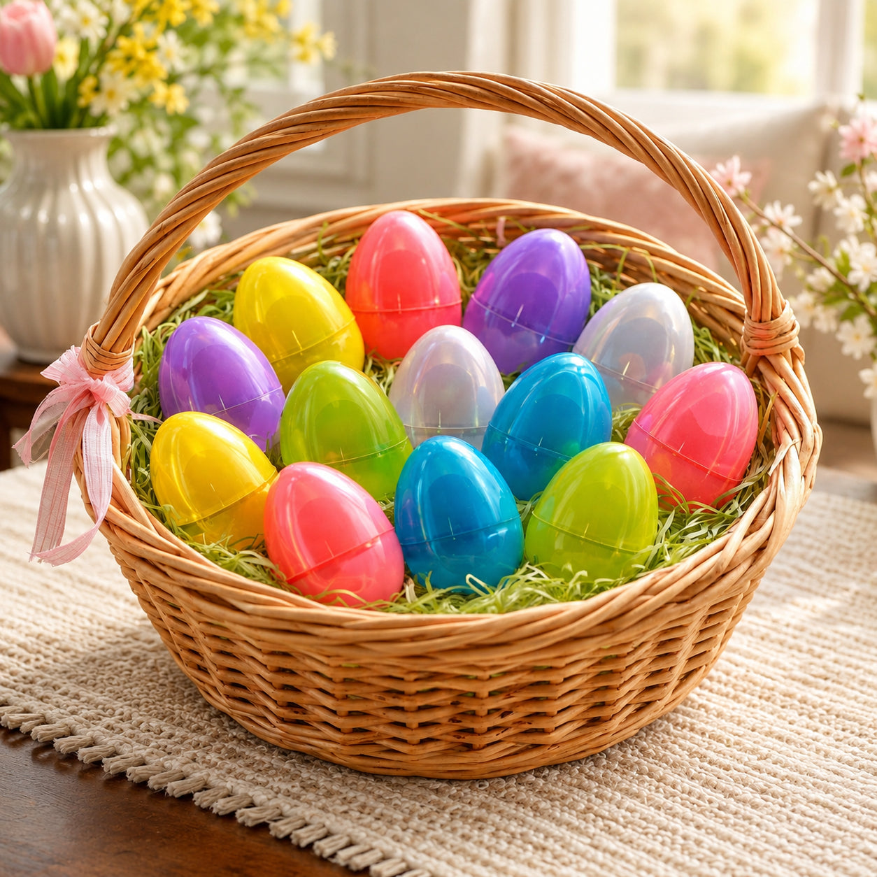 Buy Easter Eggs Plastic SolidMulti Color by BestPysanky Online Gift Ship