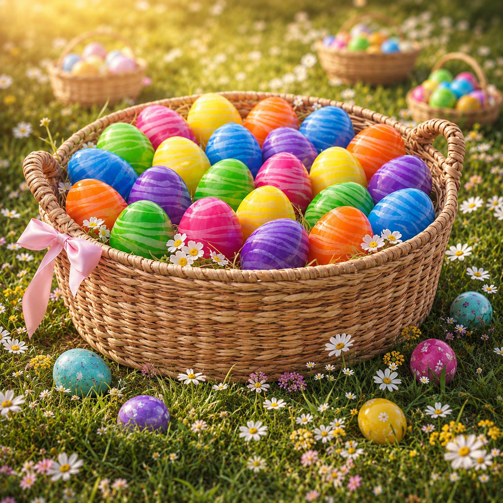 Buy Easter Eggs Plastic Solid Color by BestPysanky Online Gift Ship