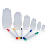 Shop Set of 6 Erasable White Blank Canvas Plastic Dolls. Buy Nesting Dolls Unfinished White   for Sale by Online Gift Shop BestPysanky blank unfinished unpainted wood DIY craft paint your own Russian nesting dolls matryoshka stacking nested stackable matreshka wooden hand painted collectible Russia authentic for kids Ukraine Russian figure figurine