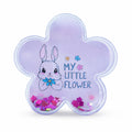 Flower-Shaped Clear Acrylic Plastic Water Globe Picture Frame in Clear color Star