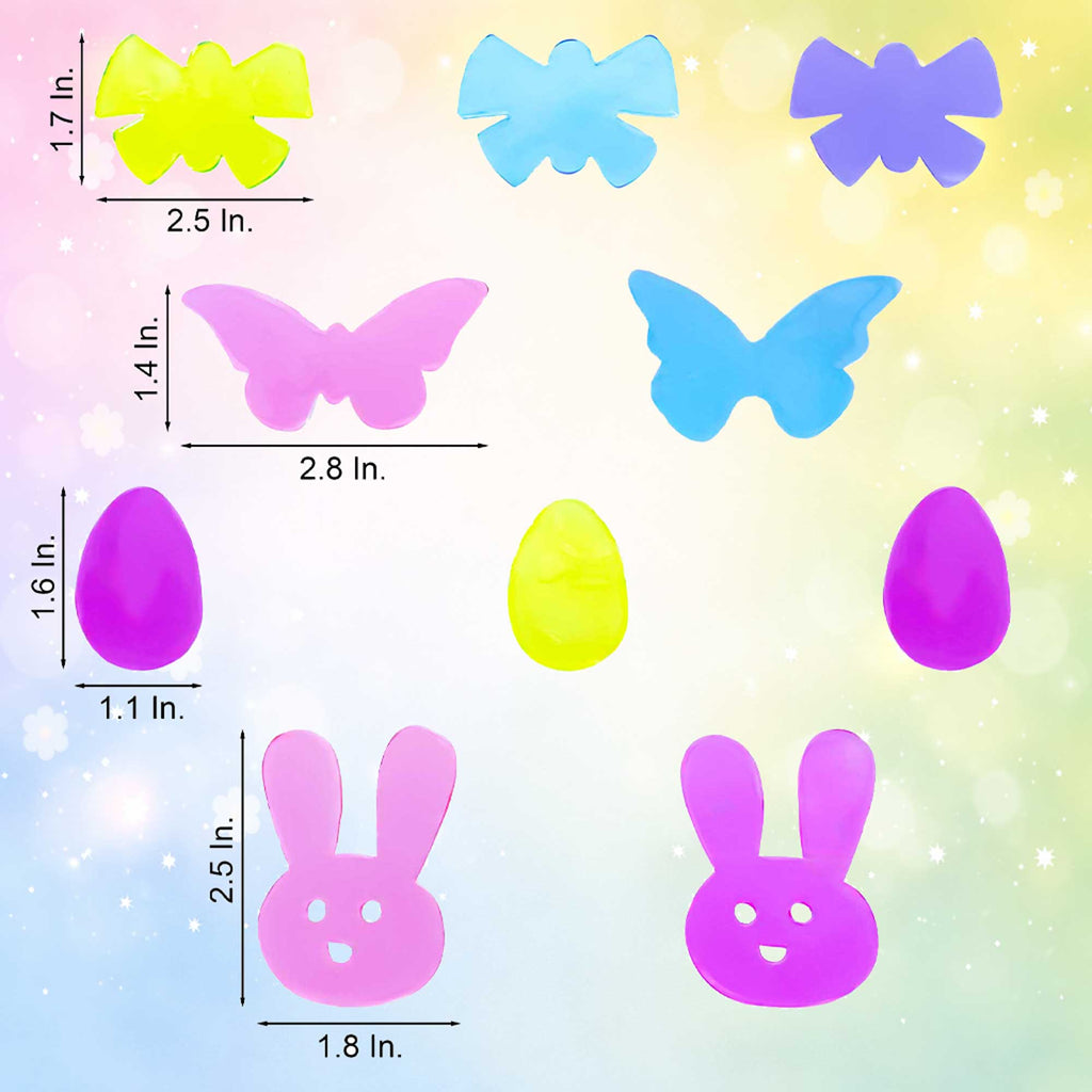 BestPysanky online gift shop sells easter window clings easter gel stickers bunny window stickers easter decorations window easter window decals reusable window clings spring window decor easter decorations for home kids window stickers easter gel clings