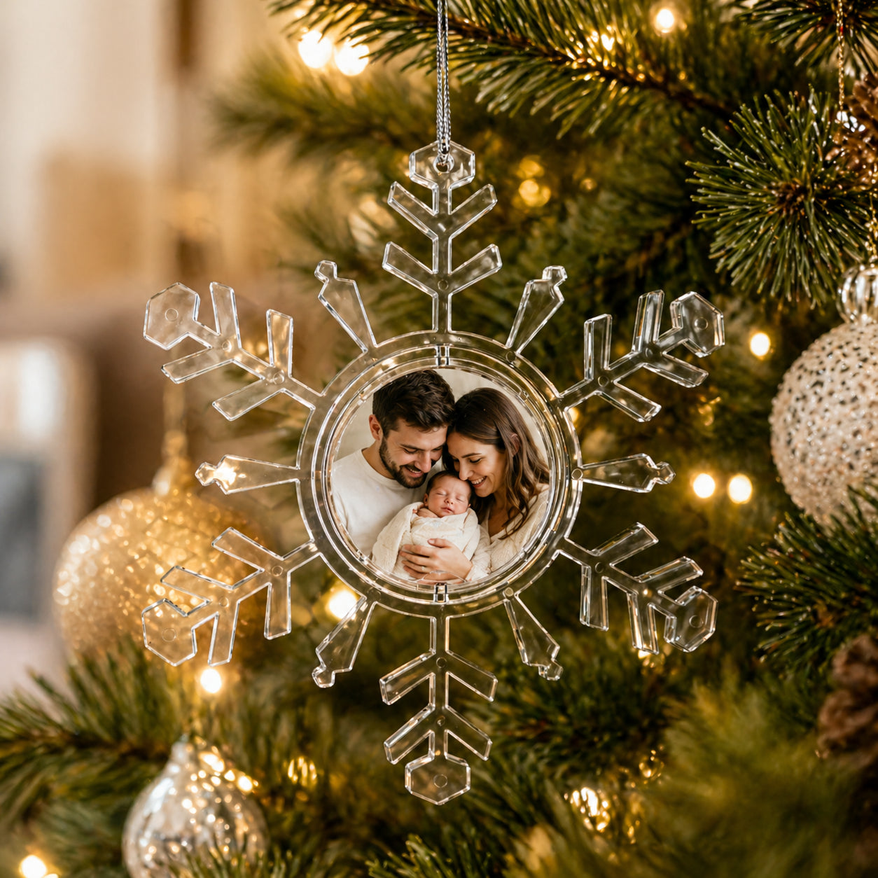 Buy Christmas Ornaments Clear Plastic by BestPysanky Online Gift Ship