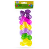 Set of 24 Mini Multicolored Plastic Easter Eggs 1.75 Inches
