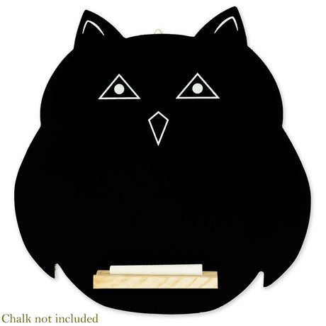 Shop Set of 2 Owl-Shaped Chalkboards Blackboards for Erasable Hanging Signs and Displays. Buy Crafts Blackboards Black   for Sale by Online Gift Shop BestPysanky
