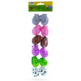Set of 12 Animal-Themed Plastic Easter Eggs 2.25 Inches