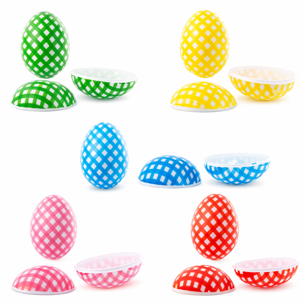 BestPysanky online gift shop sells gingham easter eggs checkered easter eggs fillable easter eggs plastic easter eggs bulk egg hunt supplies easter egg fillers candy toy eggs kids easter party favors easter basket stuffers reusable easter eggs decorative easter eggs colorful easter eggs easter decorations for home egg hunt accessories easter eggs for kids spring party decorations easter supplies party favors easter candy containers