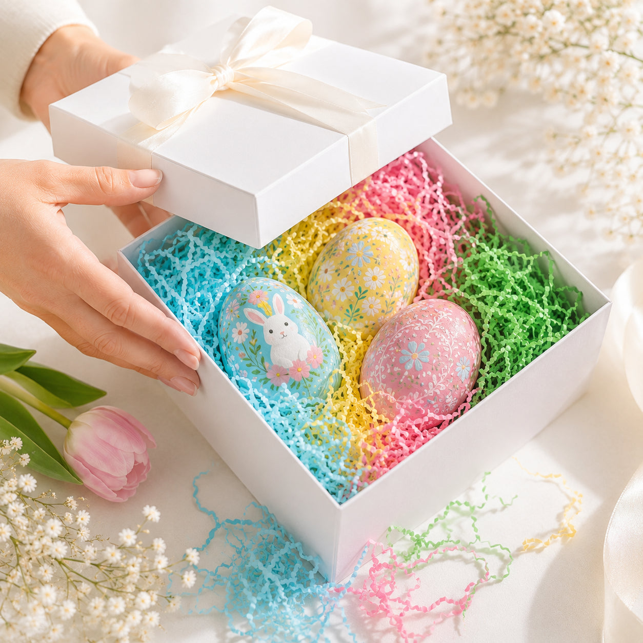 BestPysanky online gift shop sells easter basket grass pastel paper shred filler gift basket filler crinkle cut paper gift box stuffing easter grass packaging filler party favor filler spring basket decor shredded paper easter eggs candy treats gift bags basket filler