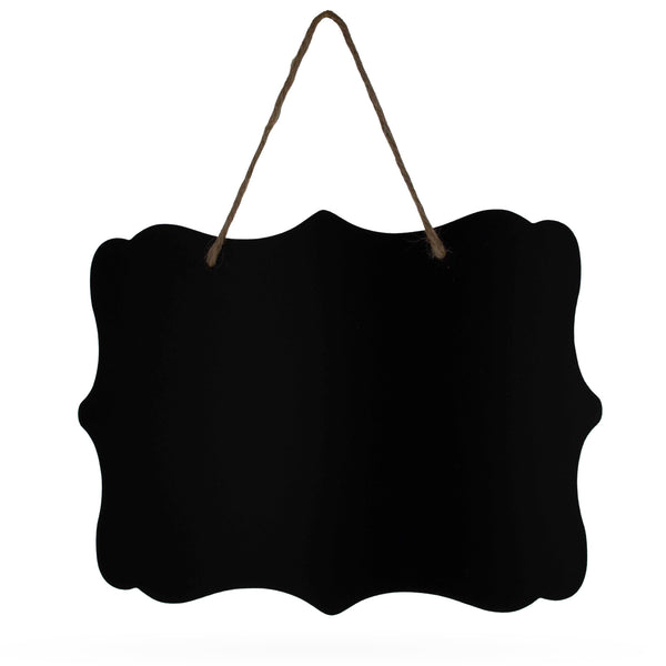 Blackboard, Erasable Hanging Chalkboard- Sign Display Board 10 Inch Wide by BestPysanky