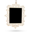 Blackboard, Erasable Hanging Chalkboard Ornament- Sign Display Board 8 Inch Wide in Black color, Rectangular shape