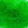 Vibrant Green Plastic Easter Basket Filler Grass 2 oz in Green color,  shape
