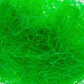 Vibrant Green Plastic Easter Basket Filler Grass 2 oz in Green color
