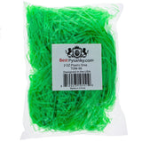Vibrant Green Plastic Easter Basket Filler Grass 2 oz ,dimensions in inches: 7.8 x 6 x 2