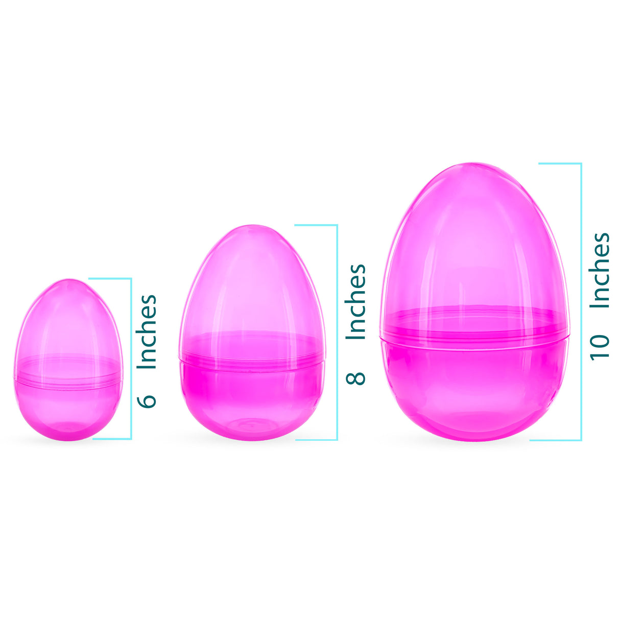 Buy Easter Eggs Plastic Solid Color Large Egg by BestPysanky Online Gift Ship