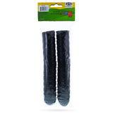 24 Matte Blackboard Plastic Easter Eggs, Each 2.25 Inches , dimensions in inches: 2.25 x 1.65 x 1.65