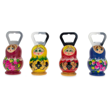 Yellow Doll Bottle Opener 3.7 Inches , dimensions in inches: 3.7 x  x 1.7