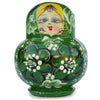 BestPysanky online gift shop sells stackable matryoshka stacking toy babushka Russian authentic for kids little Christmas nested matreshka wood hand painted collectible figurine figure statuette