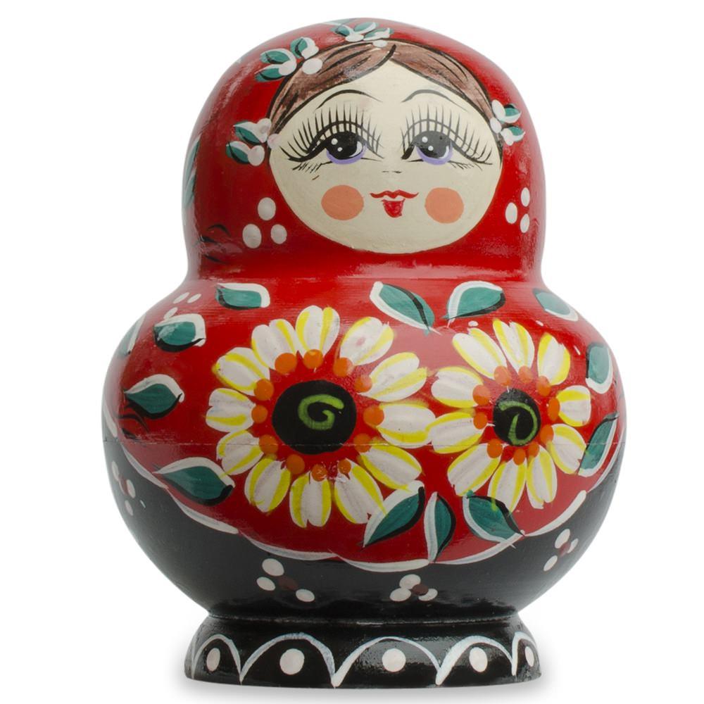 BestPysanky online gift shop sells stackable matryoshka stacking toy babushka Russian authentic for kids little Christmas nested matreshka wood hand painted collectible figurine figure statuette