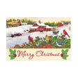 Paper It's Christmas! Merry Christmas Greeting Card in Multi color Rectangular