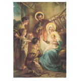 It's Christmas! Set of 2 Blessed Celebration Greeting Cards in Multi color Rectangular