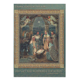 It's Christmas! Set of 2 Thank God for His Son Greeting Cards in Multi color Rectangular