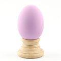 Pastel Purple Ceramic Easter Egg 2.5 Inches in Purple color Oval