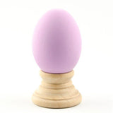 Pastel Purple Ceramic Easter Egg 2.5 Inches in Purple color Oval