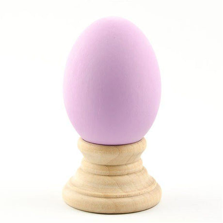 Pastel Purple Ceramic Easter Egg 2.5 Inches in Purple color Oval