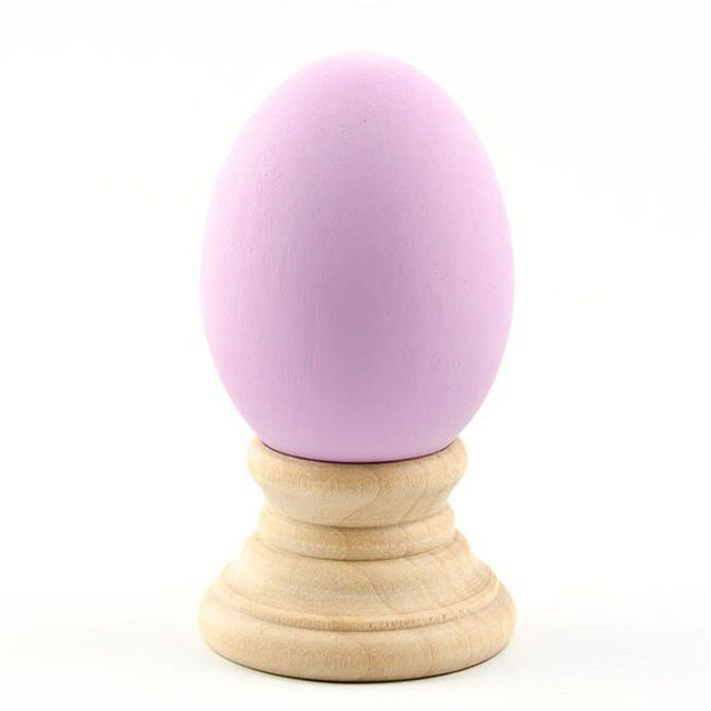 Pastel Purple Ceramic Easter Egg 2.5 Inches in Purple color Oval