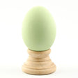 Pastel Green Ceramic Easter Egg 2.5 Inches in Green color, Oval shape