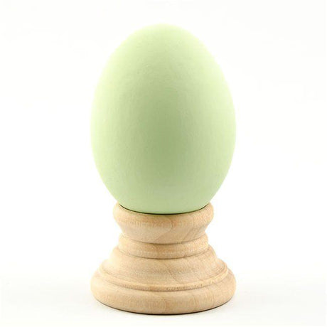 Pastel Green Ceramic Easter Egg 2.5 Inches in Green color Oval