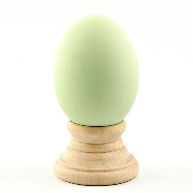Pastel Green Ceramic Easter Egg 2.5 Inches in Green color Oval