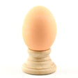 Pastel Orange Ceramic Easter Egg 2.5 Inches in Orange color Oval