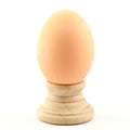 Pastel Orange Ceramic Easter Egg 2.5 Inches in Orange color Oval