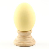 Pastel Yellow Ceramic Easter Egg 2.5 Inches in Yellow color Oval