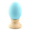 Ceramic Pastel Blue Ceramic Easter Egg 2.5 Inches in Blue color Oval