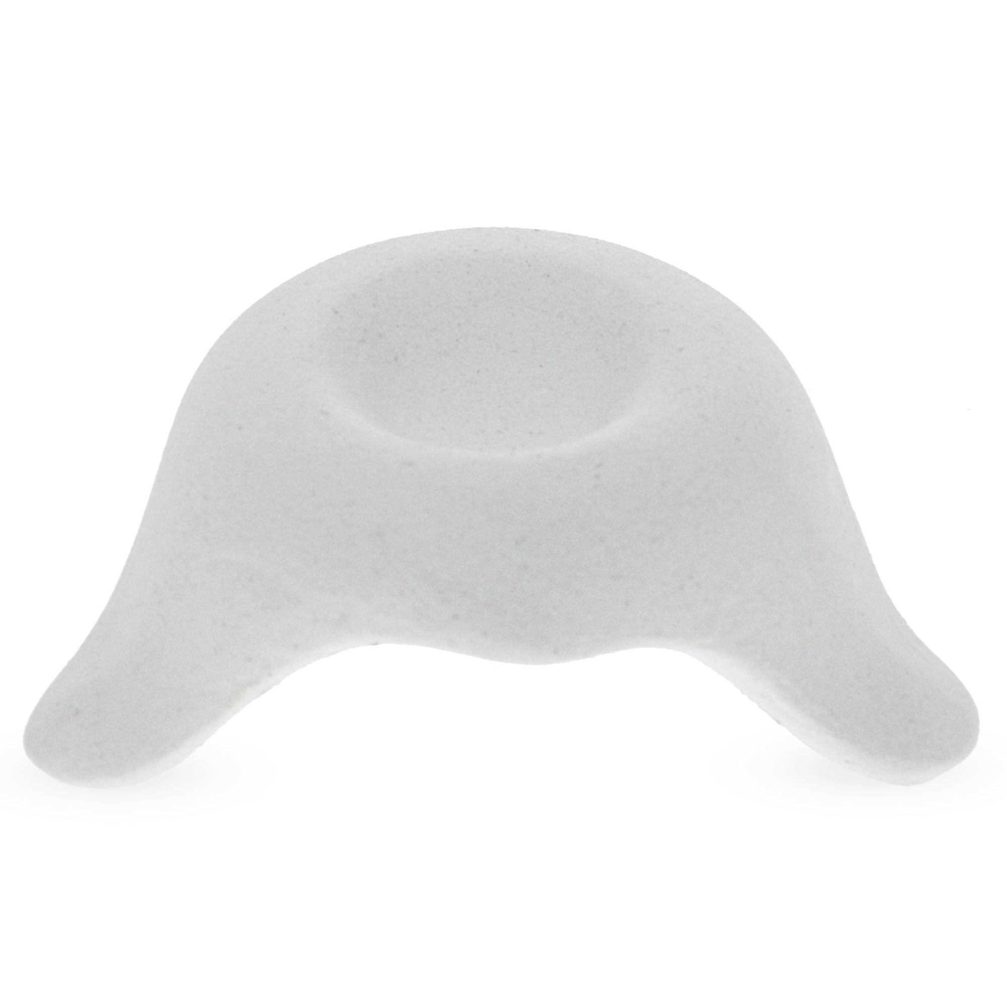 Ceramic White Egg Stand Holder Display in White color