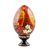 Autumn Leaves Ukrainian Hi-Gloss Wooden Easter Egg by BestPysanky