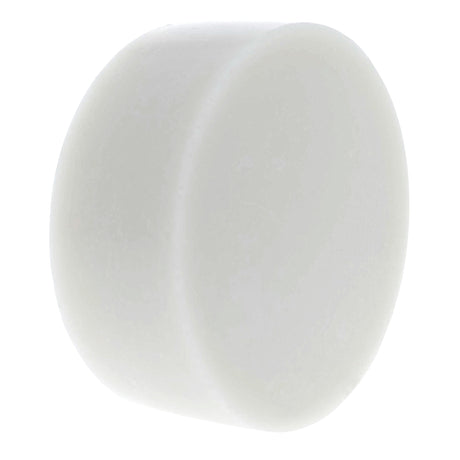 White Pure Filtered Circle Beeswax 0.8 oz in White color, Round shape