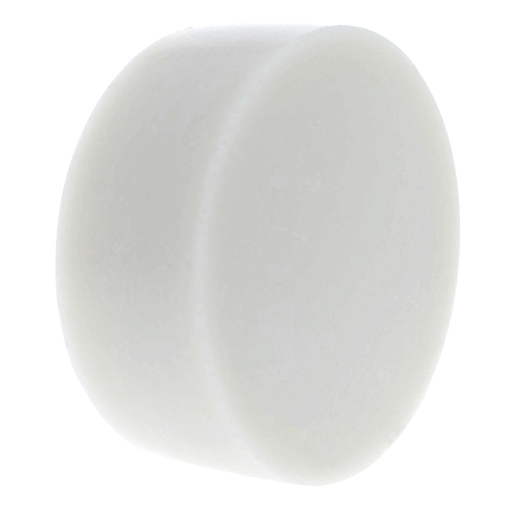 White Pure Filtered Circle Beeswax 0.8 oz in White color Round