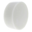 White Pure Filtered Circle Beeswax 0.8 oz in White color Round