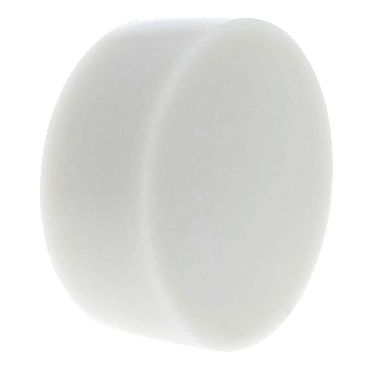 White Pure Filtered Circle Beeswax 0.8 oz in White color, Round shape
