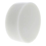 White Pure Filtered Circle Beeswax 0.8 oz in White color Round