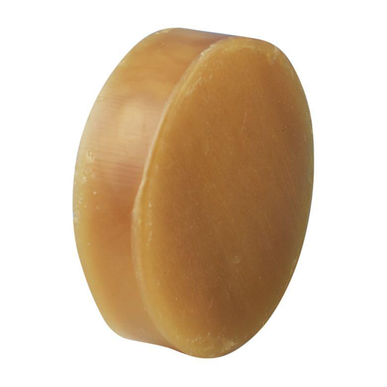 Full Circle Yellow Beeswax 1.4 oz in Yellow color, Round shape
