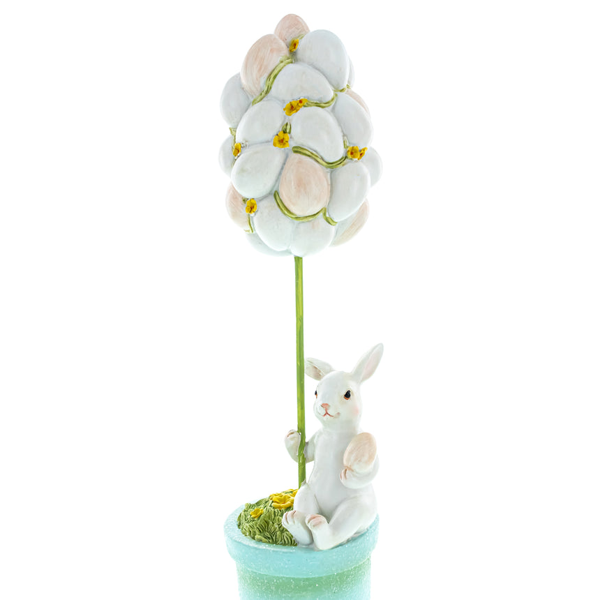 Shop Bunny's Treasured Easter Egg Vessel Figurine. Buy Easter Figurines Bunnies Multi   for Sale by Online Gift Shop BestPysanky Easter Bunny figurine decoration