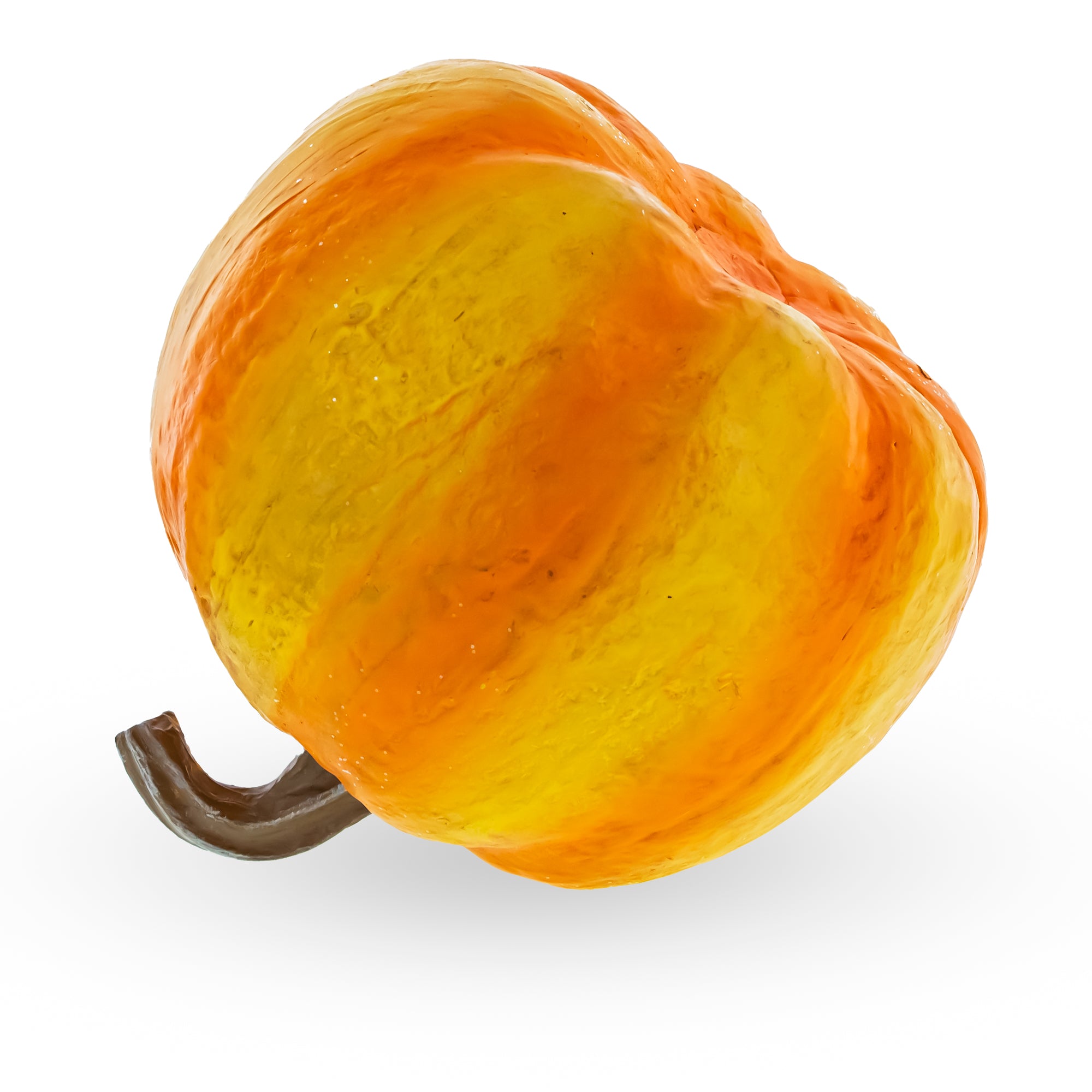 Harvest Pumpkin Pilgrim Scene Thanksgiving Decoration with Rustic Barn Design FigurineChina , dimensions in inches: 7.7 x 7.2 x 7.2