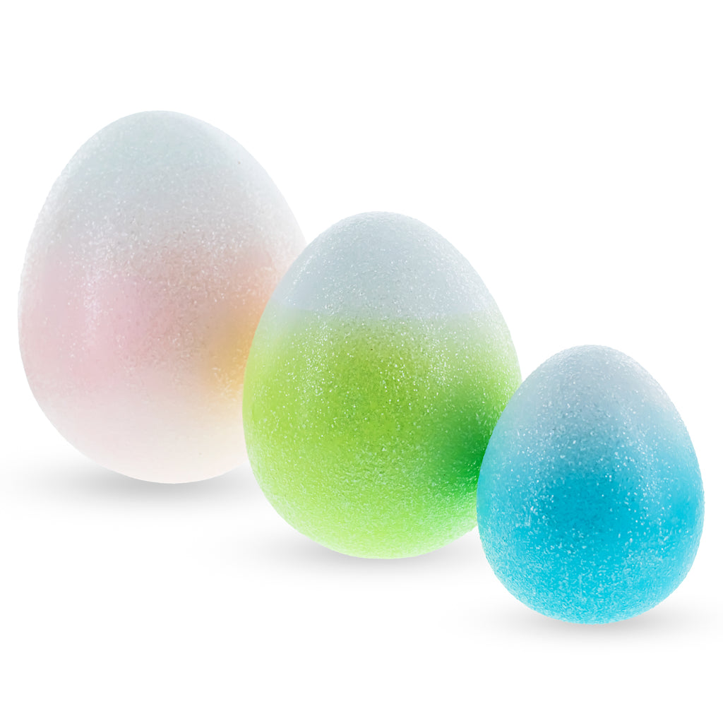 BestPysanky online gift shop sells easter decor spring centerpiece pastel holiday accents oversized decorative eggs seasonal tabletop display colorful spring styling festive home accents resin holiday figures